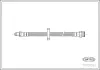 Bremsschlauch Hinterachse CORTECO 19026383