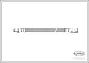 Bremsschlauch Hinterachse CORTECO 19026431