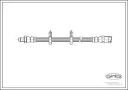 Bremsschlauch Vorderachse CORTECO 19026924