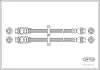 Bremsschlauch CORTECO 19031101