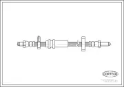 Bremsschlauch Vorderachse CORTECO 19031241