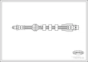 Bremsschlauch Vorderachse CORTECO 19031638