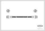 Bremsschlauch Hinterachse CORTECO 19031684
