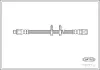 Bremsschlauch Vorderachse CORTECO 19031752