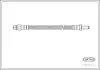Bremsschlauch Vorderachse CORTECO 19031753