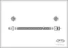 Bremsschlauch Vorderachse CORTECO 19032181