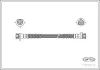 Bremsschlauch Hinterachse CORTECO 19032315