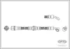 Bremsschlauch Hinterachse CORTECO 19032507