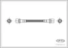 Bremsschlauch Hinterachse CORTECO 19032519
