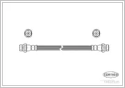 Bremsschlauch Hinterachse CORTECO 19032535