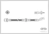 Bremsschlauch Vorderachse CORTECO 19032559