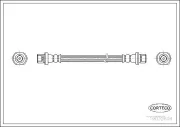 Bremsschlauch Hinterachse CORTECO 19032604