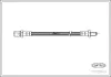 Bremsschlauch Vorderachse CORTECO 19032609