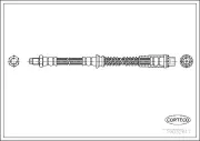 Bremsschlauch Vorderachse CORTECO 19032617