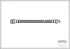 Bremsschlauch Hinterachse CORTECO 19032697