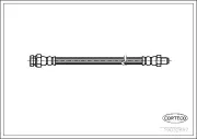 Bremsschlauch Hinterachse CORTECO 19032697