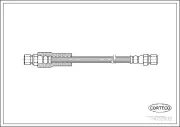 Bremsschlauch Vorderachse CORTECO 19032832