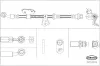 Bremsschlauch Vorderachse rechts CORTECO 19032909