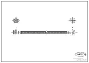 Bremsschlauch Hinterachse rechts CORTECO 19032986