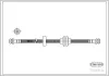 Bremsschlauch Vorderachse CORTECO 19033034