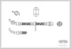 Bremsschlauch Vorderachse links CORTECO 19033071