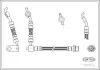 Bremsschlauch Hinterachse rechts CORTECO 19033104