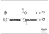 Bremsschlauch Vorderachse links CORTECO 19033539