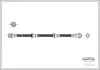 Bremsschlauch Vorderachse CORTECO 19033554