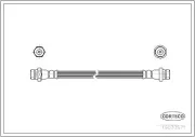 Bremsschlauch Vorderachse CORTECO 19033571