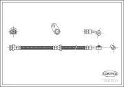 Bremsschlauch Vorderachse CORTECO 19033573