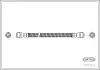 Bremsschlauch Hinterachse CORTECO 19034270