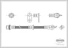 Bremsschlauch Vorderachse links CORTECO 19034292