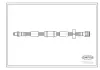 Bremsschlauch Vorderachse CORTECO 19034328