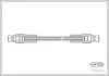 Bremsschlauch Vorderachse CORTECO 19034639