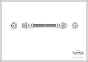 Bremsschlauch Hinterachse CORTECO 19035043