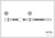 Bremsschlauch vorne CORTECO 19035057