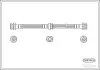 Bremsschlauch Vorderachse links Vorderachse rechts CORTECO 19035065