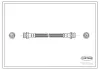 Bremsschlauch Vorderachse links Vorderachse rechts CORTECO 19035103