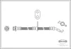 Bremsschlauch Vorderachse CORTECO 19035275