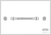Bremsschlauch Hinterachse CORTECO 19035297