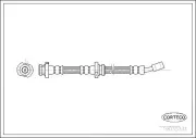Bremsschlauch Vorderachse rechts CORTECO 19035331