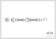 Bremsschlauch Vorderachse links CORTECO 19035341