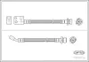 Bremsschlauch Hinterachse links CORTECO 19035728
