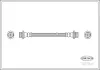 Bremsschlauch Hinterachse CORTECO 19035875