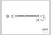 Bremsschlauch Hinterachse CORTECO 19036152