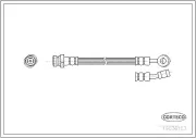 Bremsschlauch Hinterachse CORTECO 19036153