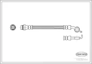 Bremsschlauch Hinterachse rechts CORTECO 19036194