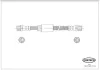 Bremsschlauch Vorderachse CORTECO 19036319
