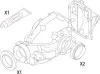Dichtungssatz, Differential hinten CORTECO 19535823 Bild Dichtungssatz, Differential hinten CORTECO 19535823