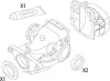 Dichtungssatz, Differential hinten CORTECO 19535823 Bild Dichtungssatz, Differential hinten CORTECO 19535823